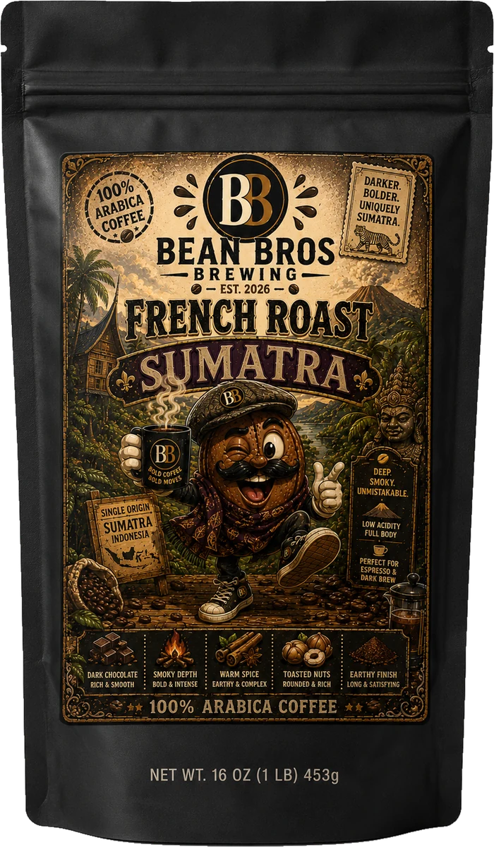 French Roast Sumatra packaging