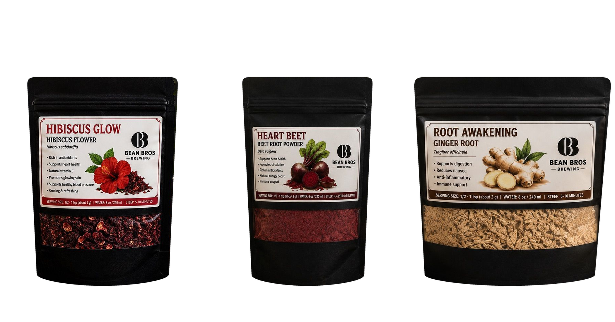 Heart & Glow packaging