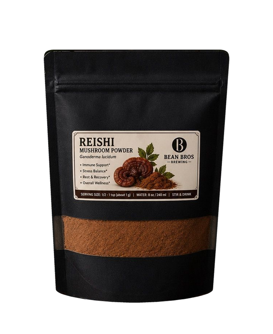 Reishi Mushroom packaging