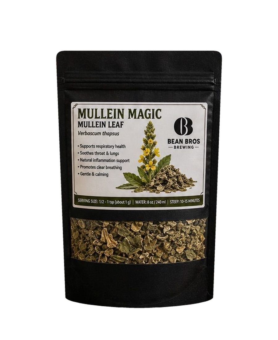 Mullein Magic packaging